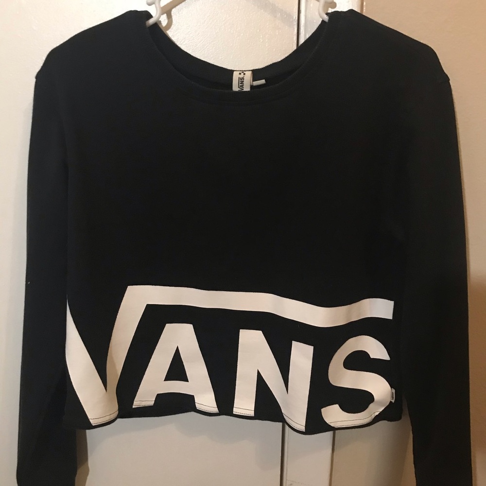 Longsleeve- Vans crop top